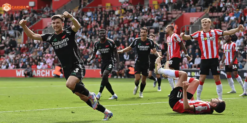 Khoảnh khắc quyết định trong trận Southampton vs Arsenal đầy kịch tính
