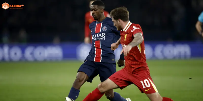 Mohamed Salah và Ousmane Dembélé sẵn sàng đối đầu trong trận Liverpool vs Paris Saint-Germain
